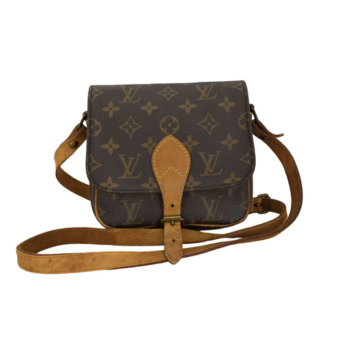ルイヴィトン LOUIS VUITTON カルトシエール モノグラム キャンバス ショルダーバッグ レディース