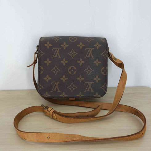 ルイヴィトン LOUIS VUITTON カルトシエール モノグラム キャンバス ショルダーバッグ レディース
