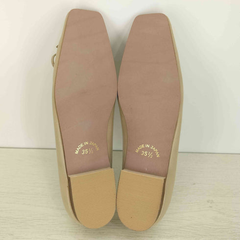 ビューティーアンドユースユナイテッドアローズ BEAUTY & YOUTH UNITED ARROWS スクエアステッチバレエシューズ レディース 35 1/2