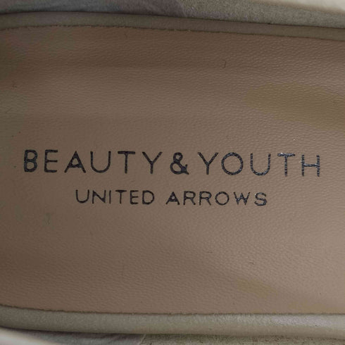 ビューティーアンドユースユナイテッドアローズ BEAUTY & YOUTH UNITED ARROWS スクエアステッチバレエシューズ レディース 35 1/2