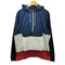 エディーバウアー Eddie Bauer トリコロール アノラックパーカー プルオーバージャケット メンズ import:L