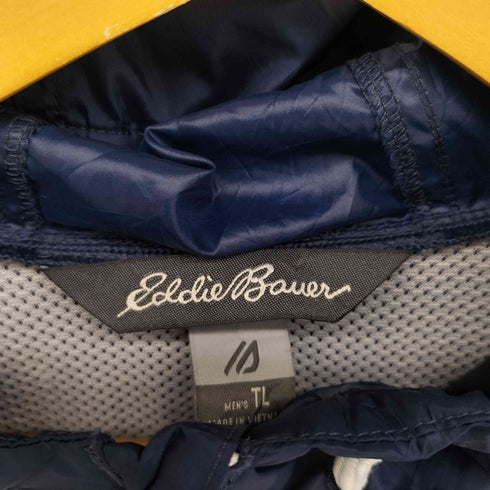 エディーバウアー Eddie Bauer トリコロール アノラックパーカー プルオーバージャケット メンズ import:L