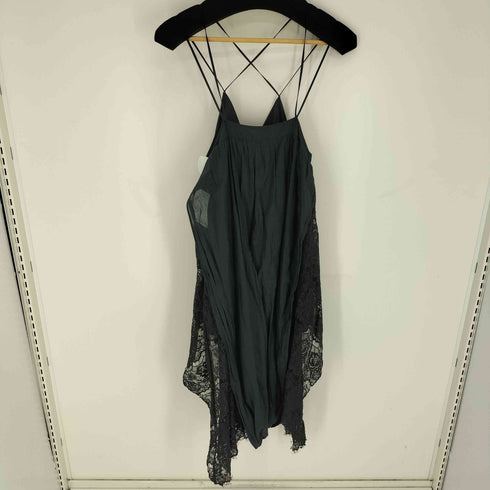The Dress & Co レース ドッキング 変形 キャミワンピース レディース