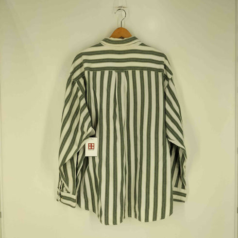 ドッカーズ DOCKERS インド製 ストライプ レギュラーカラーシャツ メンズ import:XXL