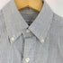 ブルックスブラザーズ BROOKS BROTHERS ALL COTTON シアサッカー ストライプ BD S/S シャツ メンズ import:S