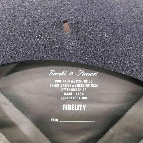 フィデリティー FIDELITY ライトダウンジャケット ポケッタブル メンズ JPN:XS