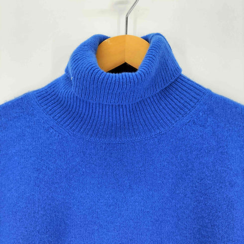 ルシェルブルー LE CIEL BLEU タートルネック ニット ウール カシミヤ混 長袖 セーター レディース JPN:36