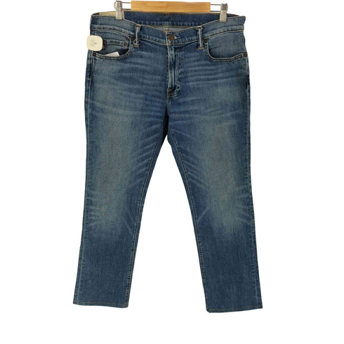 アバクロンビーアンドフィッチ Abercrombie & Fitch SLIM STRAIGHT デニムパンツ メンズ W34 L32