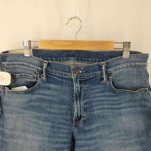 アバクロンビーアンドフィッチ Abercrombie & Fitch SLIM STRAIGHT デニムパンツ メンズ W34 L32