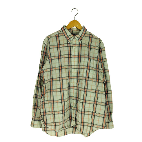 ノーティカ NAUTICA WRINKLE RESISTANT チェック BD シャツ メンズ import:XL
