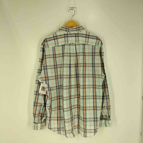 ノーティカ NAUTICA WRINKLE RESISTANT チェック BD シャツ メンズ import:XL