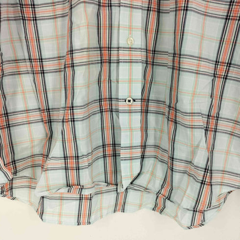 ノーティカ NAUTICA WRINKLE RESISTANT チェック BD シャツ メンズ import:XL