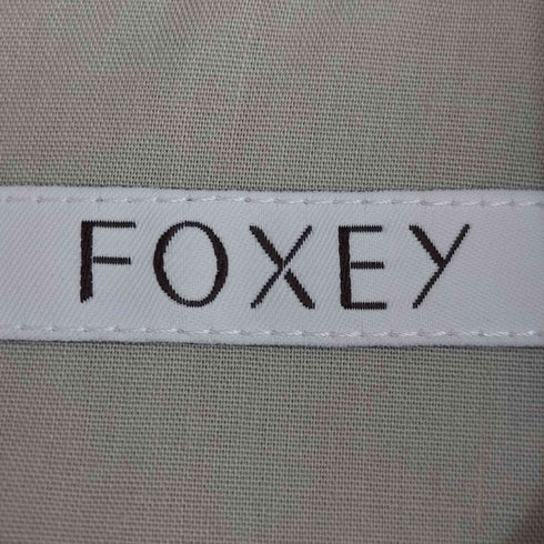 フォクシー FOXEY シフォン パウダーベールドレス レディース 38