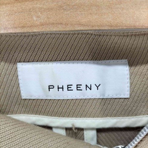 フィーニー PHEENY TRICOTINE SIDE STRIPE HIGH WAIST SLACKS レディース JPN:2
