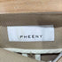 フィーニー PHEENY TRICOTINE SIDE STRIPE HIGH WAIST SLACKS レディース JPN:2