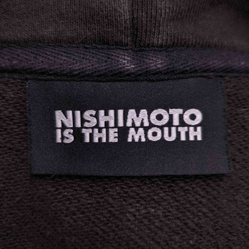 ニシモトイズザマウス NISHIMOTO IS THE MOUTH 人物プリント フーディ メンズ JPN:L