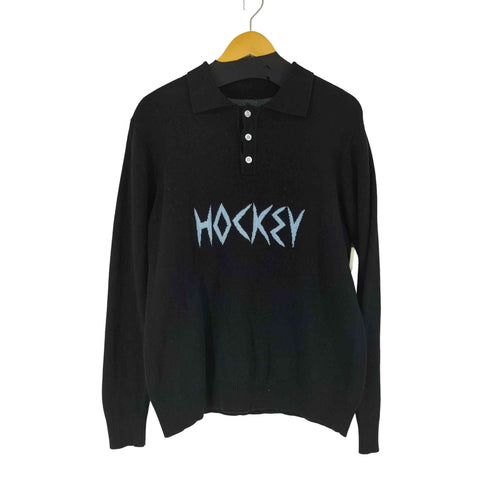 ホッケー HOCKEY ロゴ ニットポロ メンズ JPN:M