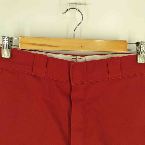 ディッキーズ Dickies 90S USA製 圧着タグ ウエスト折込 ワークショーツ メンズ 32inch