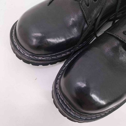GUIDI グイディ LACED BIG DADDY SHOES HORSE FULL GRAIN イタリア製 レザー ダービー シューズ vibram ソール メンズ EUR:43