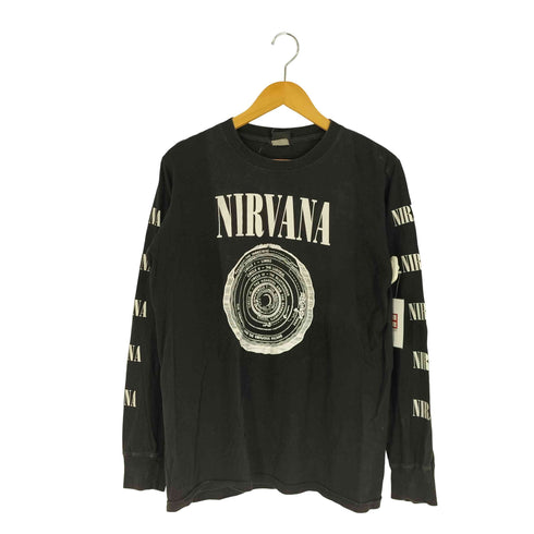 against アームプリント バンド L/S Tシャツ メンズ import:L