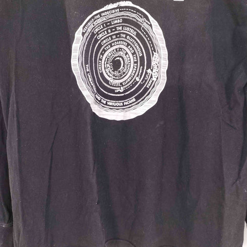 against アームプリント バンド L/S Tシャツ メンズ import:L