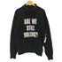 ヒステリックグラマー HYSTERIC GLAMOUR Are We Rolling? Knit Sweater プリント ハイネック ニット セーター メンズ JPN:M