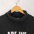 ヒステリックグラマー HYSTERIC GLAMOUR Are We Rolling? Knit Sweater プリント ハイネック ニット セーター メンズ JPN:M
