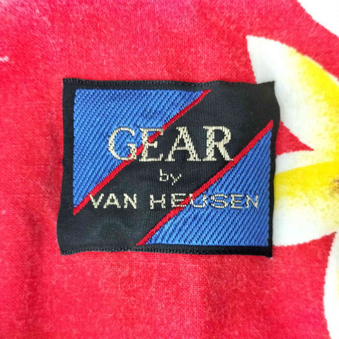 ヴァンヒューゼン VAN HEUSEN 90S USA製 アロハシャツ メンズ import:M