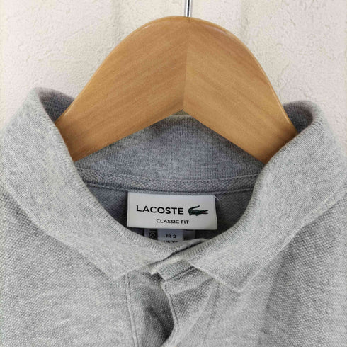 ラコステ LACOSTE フロント刺繍 半袖ポロシャツ メンズ import:XS