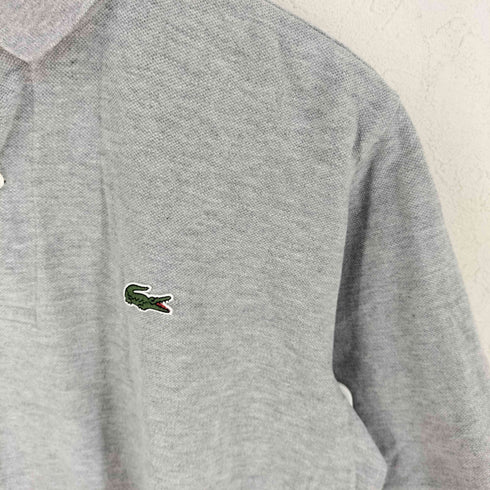 ラコステ LACOSTE フロント刺繍 半袖ポロシャツ メンズ import:XS