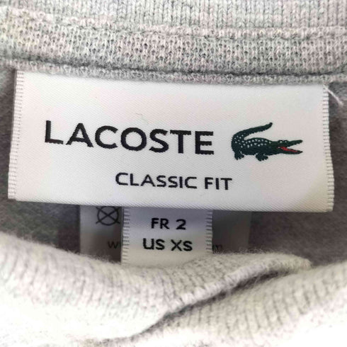 ラコステ LACOSTE フロント刺繍 半袖ポロシャツ メンズ import:XS