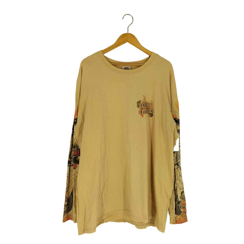 ハーレーダビッドソン HARLEY-DAVIDSON 00S 2007コピーライト アームプリント クルーネック L/S Tシャツ メンズ