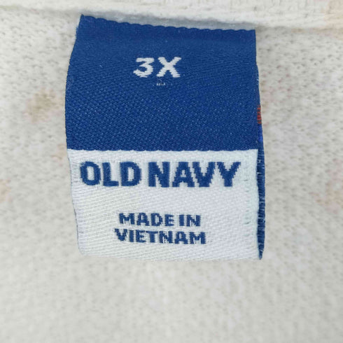 オールドネイビー OLD NAVY タイダイ柄 クルーネックスウェット メンズ 3X