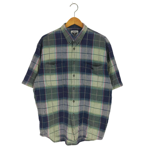 ドッカーズ DOCKERS SHORT SLEEVE チェック S/S BD シャツ メンズ