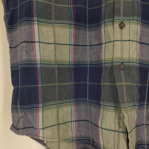 ドッカーズ DOCKERS SHORT SLEEVE チェック S/S BD シャツ メンズ