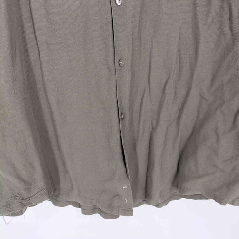 STRUCTURE シルク100% S/S シャツ メンズ import:L