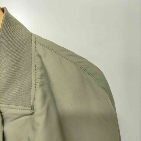 ザラ ZARA サテン クロップド ボンバージャケット レディース import:M