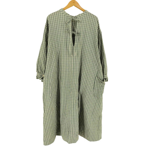 マルシャンブルドゥシャーム Malle chambre de charme チェック ワンピース レディース FREE