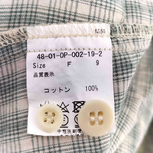 マルシャンブルドゥシャーム Malle chambre de charme チェック ワンピース レディース FREE