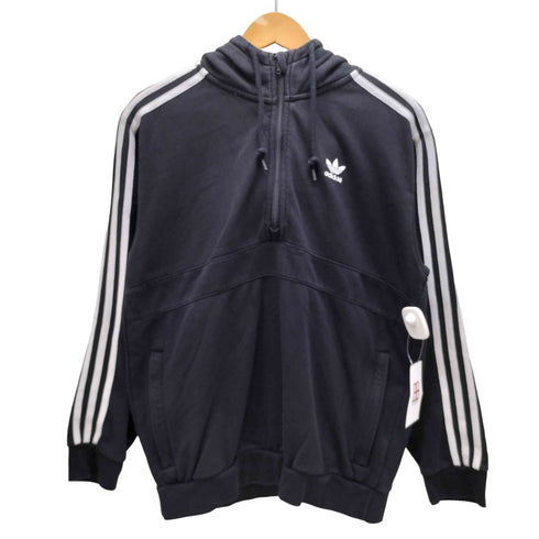 アディダスオリジナルス adidas Originals 3 Stripes Half Zip Hoodie メンズ JPN:M