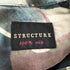 STRUCTURE シルク100% 総柄 レギュラーカラーシャツ メンズ import:L