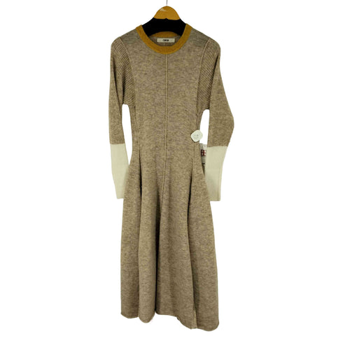 ファーファー furfur レースヘムリブドレス ワンピース レディース ONE SIZE