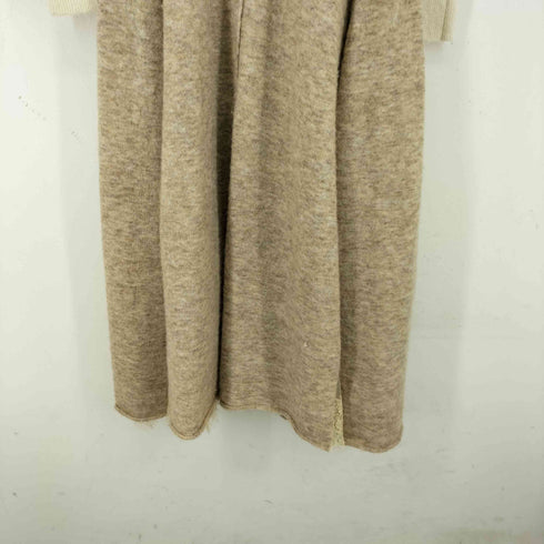ファーファー furfur レースヘムリブドレス ワンピース レディース ONE SIZE