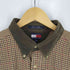 トミーヒルフィガー TOMMY HILFIGER 90S~00S クレイジーパターン チェック BD シャツ メンズ import:XXL