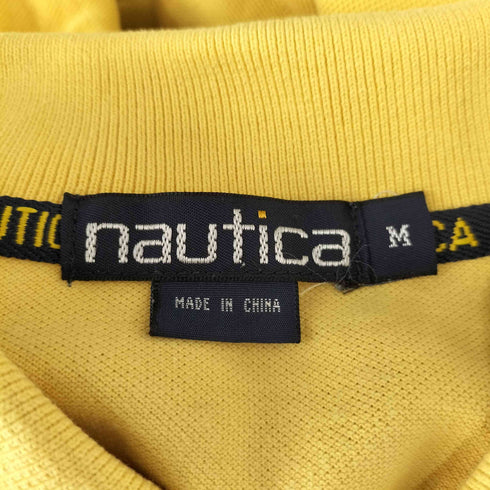 ノーティカ NAUTICA ロゴワッペン 鹿の子ポロシャツ メンズ import:M