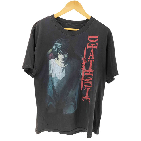 アニメプリントクルーネックS/S Tシャツ メンズ