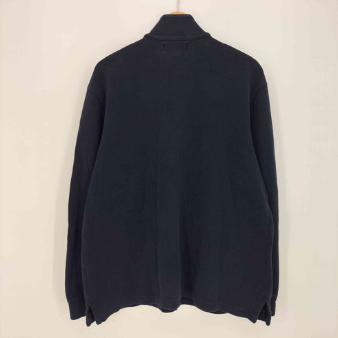 ポロバイラルフローレン Polo by RALPH LAUREN 90s ポニー刺繍 ハーフジップ スウェット プルオーバー メンズ import:L