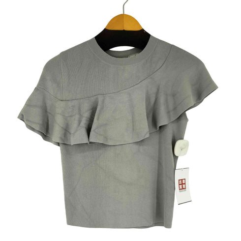 ノエラ Noela S/S アシメフリルニット レディース