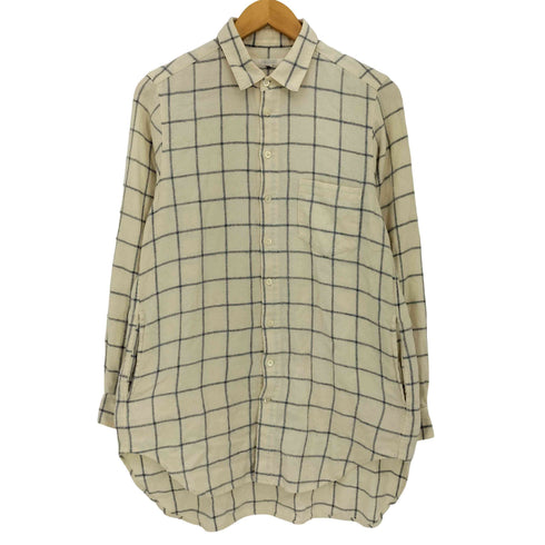 ディスカバード DISCOVERED チェック シングルポケット テールカット L/Sシャツ メンズ JPN:1