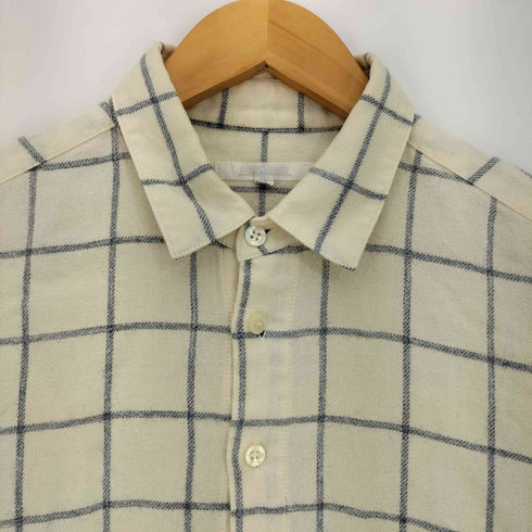 ディスカバード DISCOVERED チェック シングルポケット テールカット L/Sシャツ メンズ JPN:1